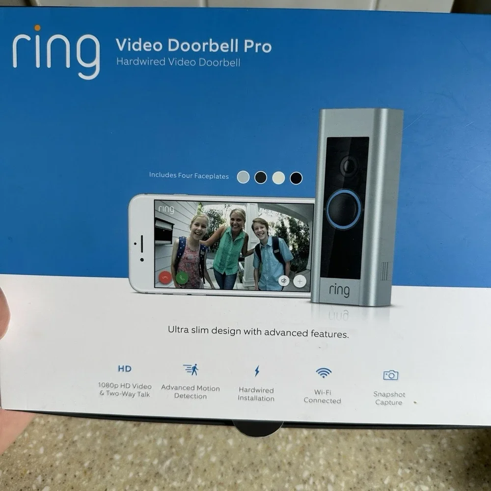 RING VIDEO DOORBELL PRO [WIFI VIDEO SMART DOORBELL]